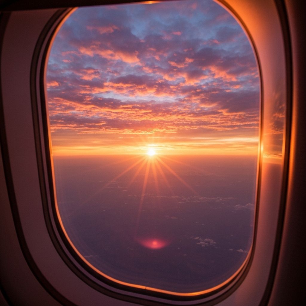 Airplane window